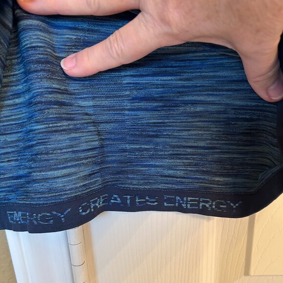 Lululemon Blue Fitted Swiftly Short Sleeve Shirt - Size 8 - Picture 5 of 8